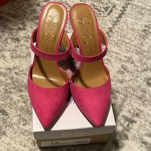 Jessica Simpson Fuchsia Heels